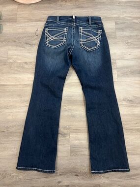 Ariat mid rise boot cut jeans